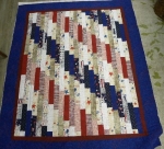 Army Strong Strip quilt