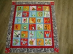 ABC - 1-2-3-4 Quilt.  